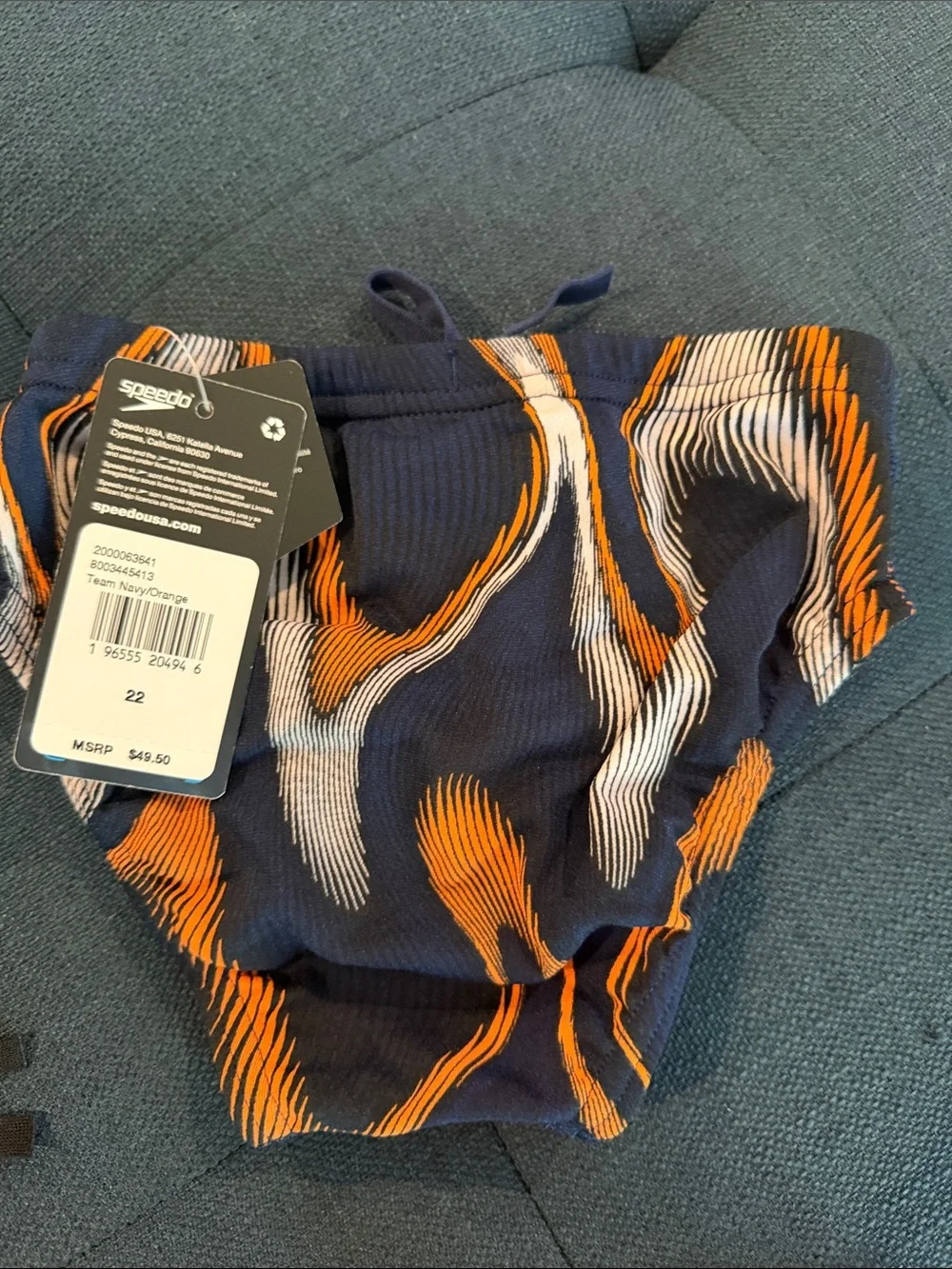 Youth Speedo Endurance+ Swim Briefs Bundle of 3 NEW waist 22 competitive Euro